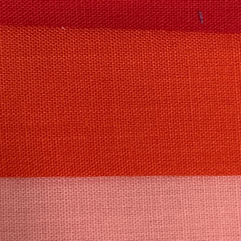 橙色涤棉布料服装装饰品工艺品头饰布料详情图1