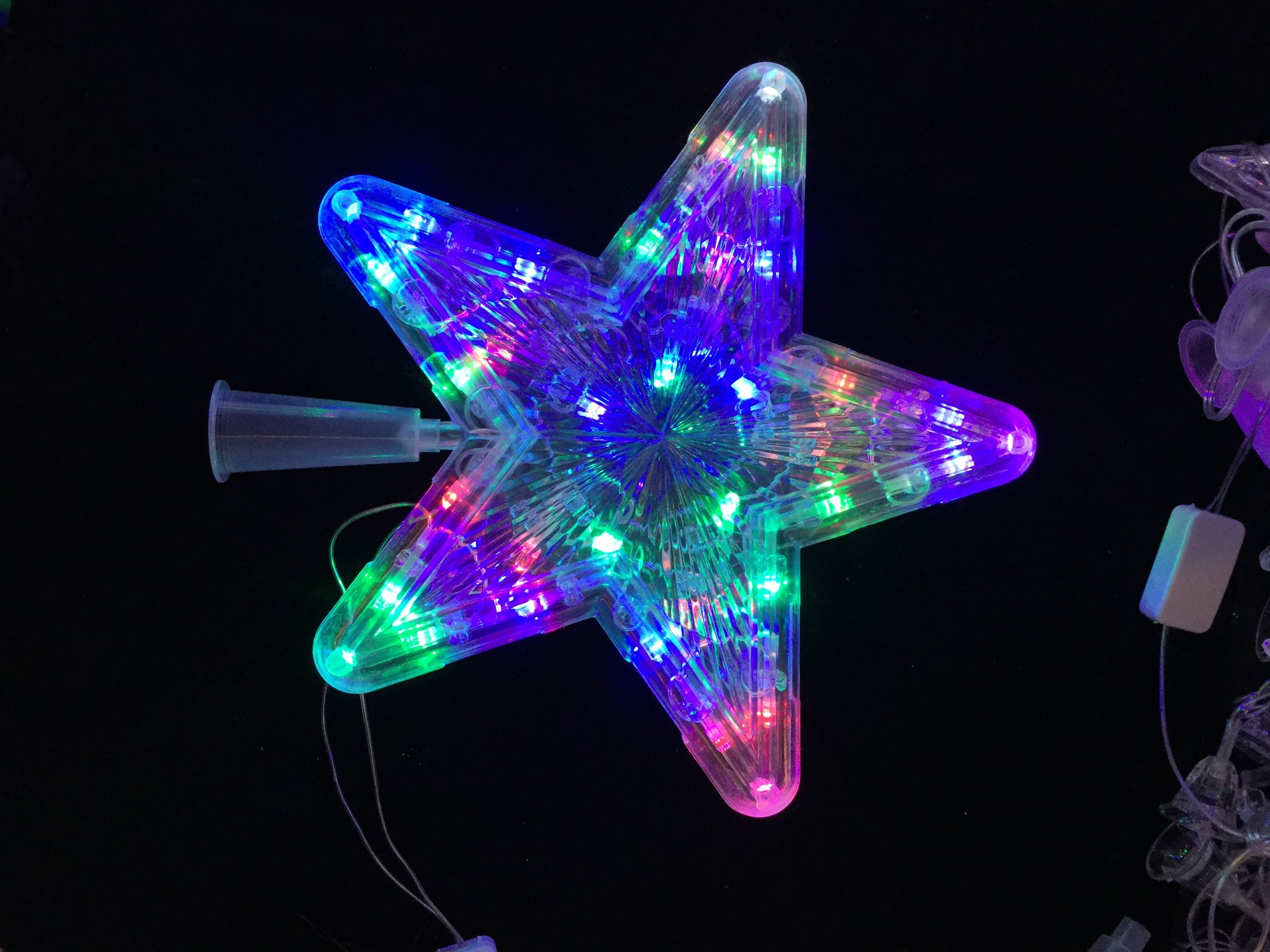 室外LED灯串实物图