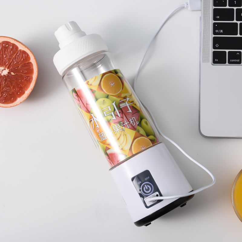 Portable mini household juicer, multi-functional USB charging juicer cup, fruit electric juice cup wholesale details Picture