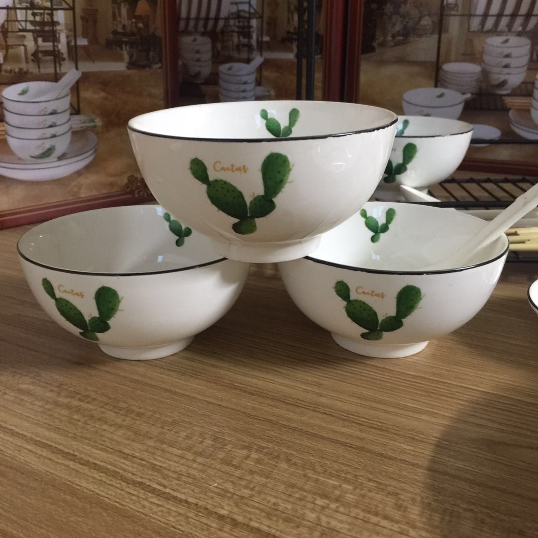 14头北欧风骨瓷餐具套装详情图12