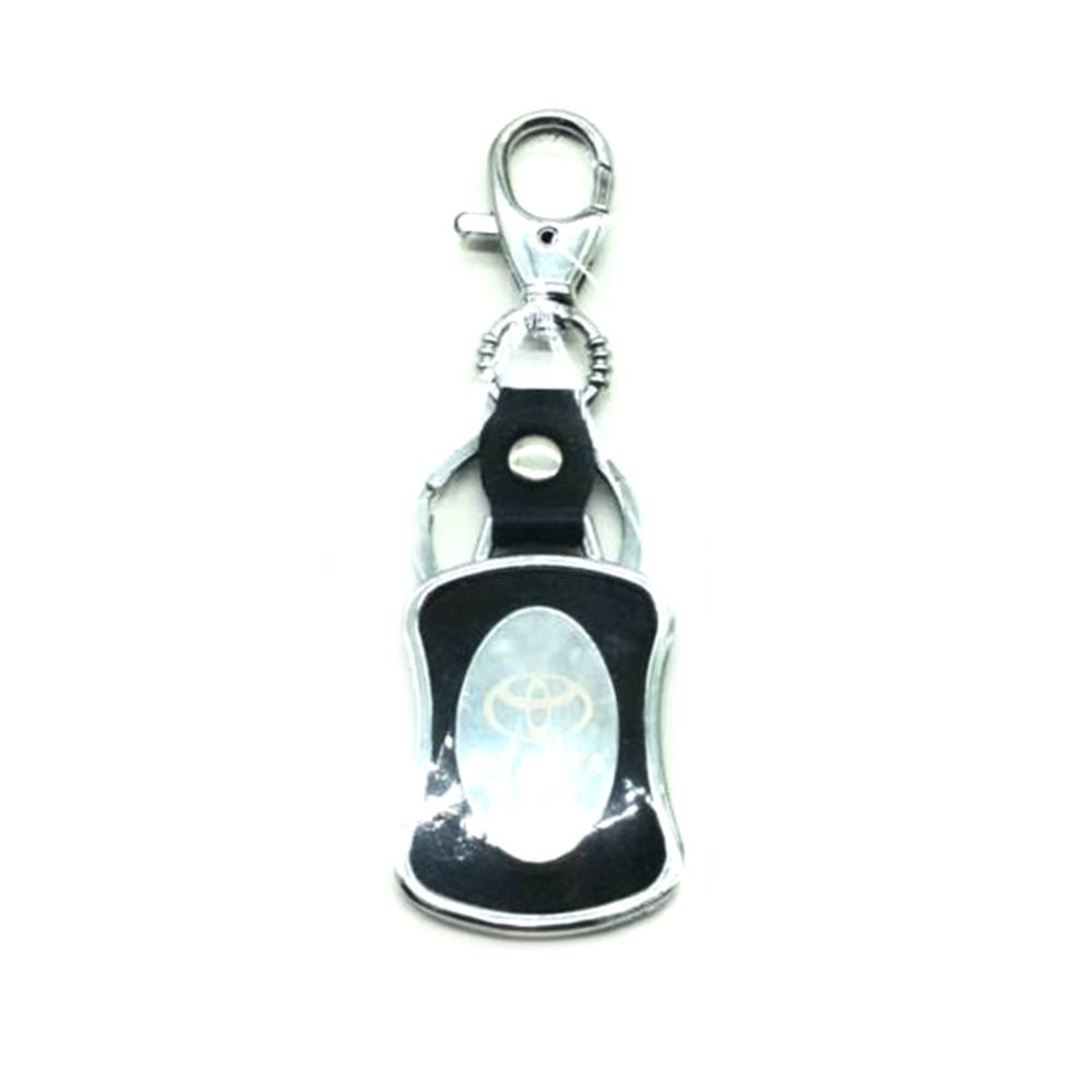 Toyota logo key chain, metal key ring, key chain, unique and cool car key, car modification accessories