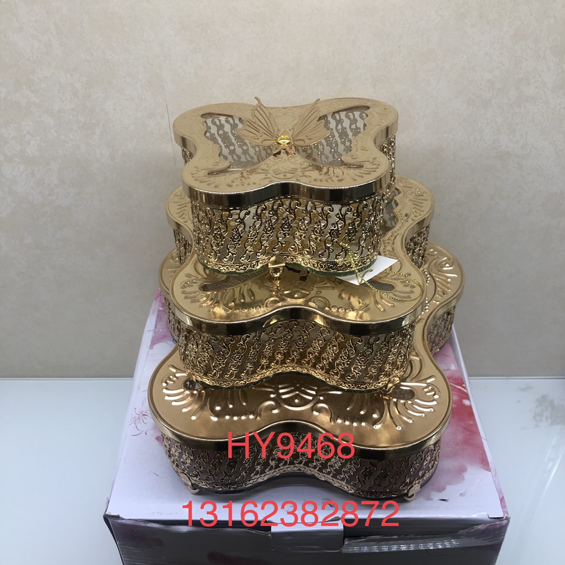 蝴蝶糖果盒糖果罐12