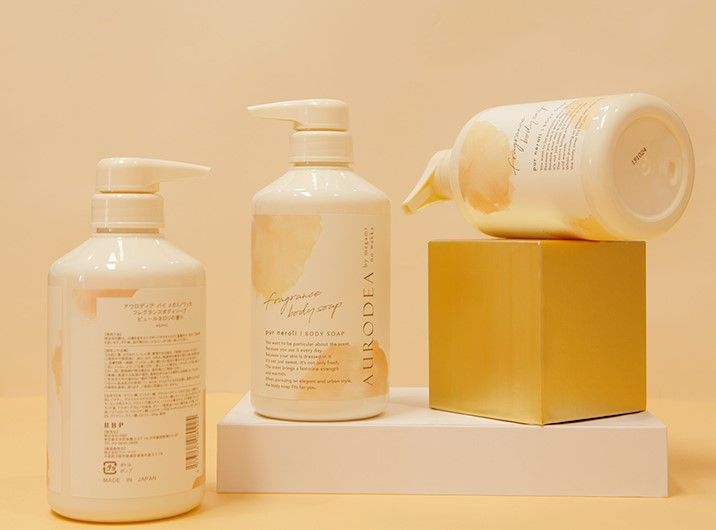 Megamino Perfumed Body Shower Gel Orange Floral Moisturizing Moisturizing Clean details Picture