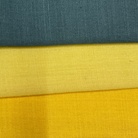 黄色 涤棉布料服装装饰品工艺品头饰布料
