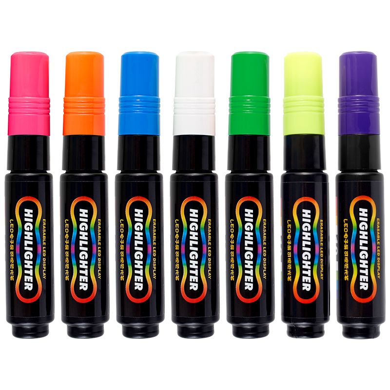 Baok MP4902 LED electronic screen erasable highlighter pen color highlighter board pen Item Picture
