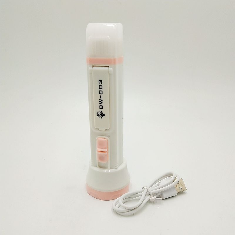 Jiugen Torch BW-003 solar multi-function lithium battery charging flashlight convenient emergency lighting