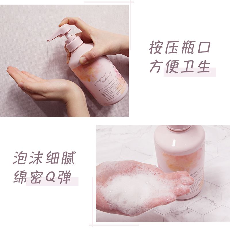 Megamino Perfumed Body Wash Fragrant Orchid Fragrance Orange Flower Moisturizing Moisturizing And Hydrating Application Scenario