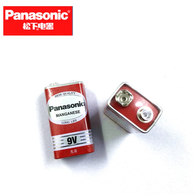 9V碳性电池Panasonic松下1604九伏干电池6F22ND万能表遥控器玩具详情2