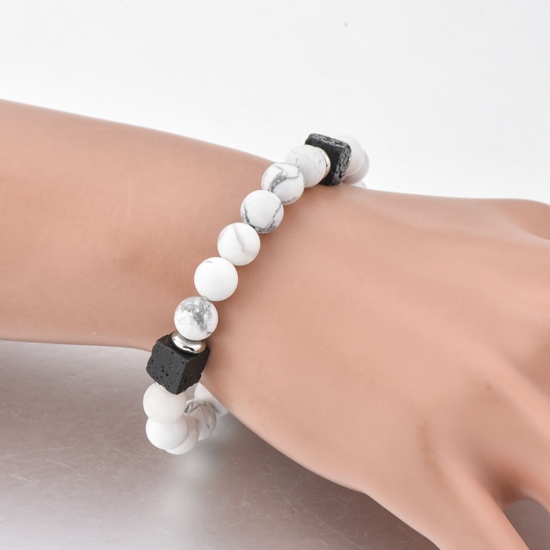 سوارات من الصنوبر مربعة بالأبيض والأبيض والأبيض detail image 8