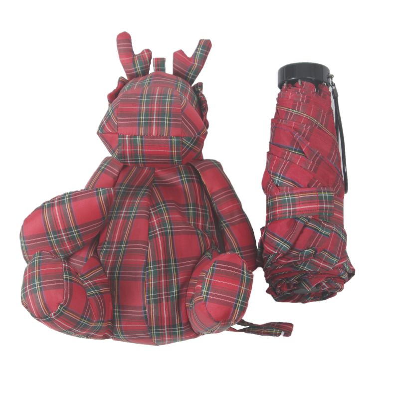 6P-0626 奇峰 小鹿公仔学生五折伞