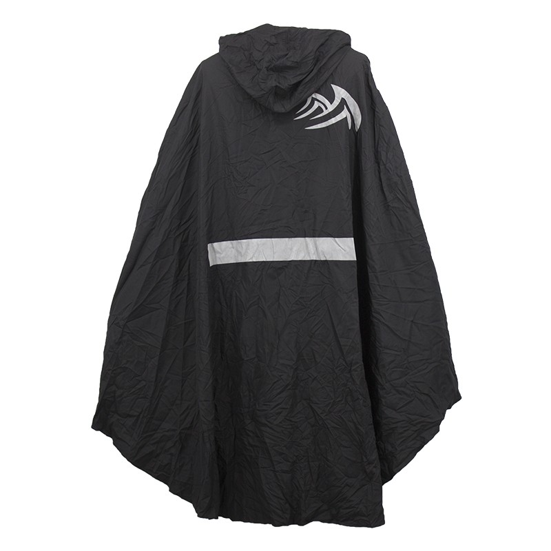 筒装自行车雨披轻薄款背部反光材料详情图3