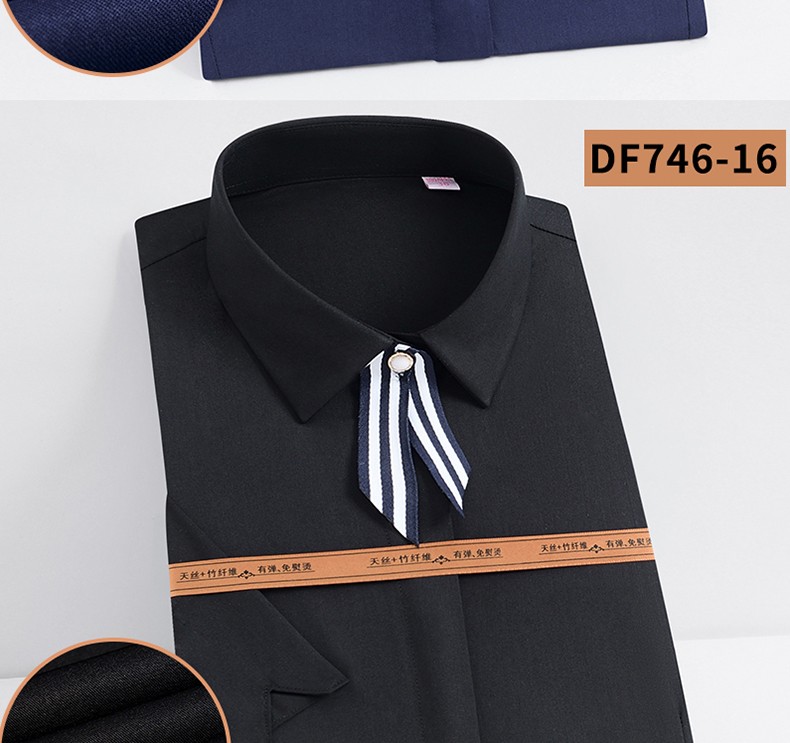 JK uniform basic style shirt, girls' school style autumn pointed-neck short-sleeved work uniform, Japanese-style jk shirt, ins class uniform detail image 12