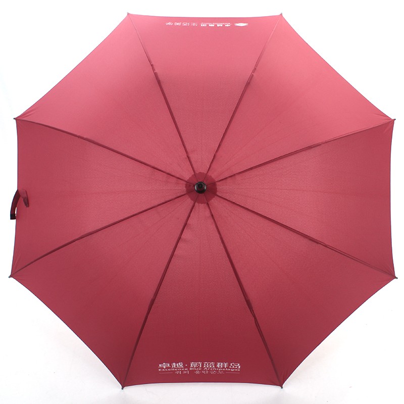 8P-0839 奇峰 高尔夫全纤维自动广告长伞详情图6