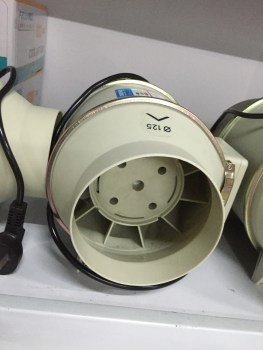 HF-125塑料壳系列外转子圆型管道风机详情图2