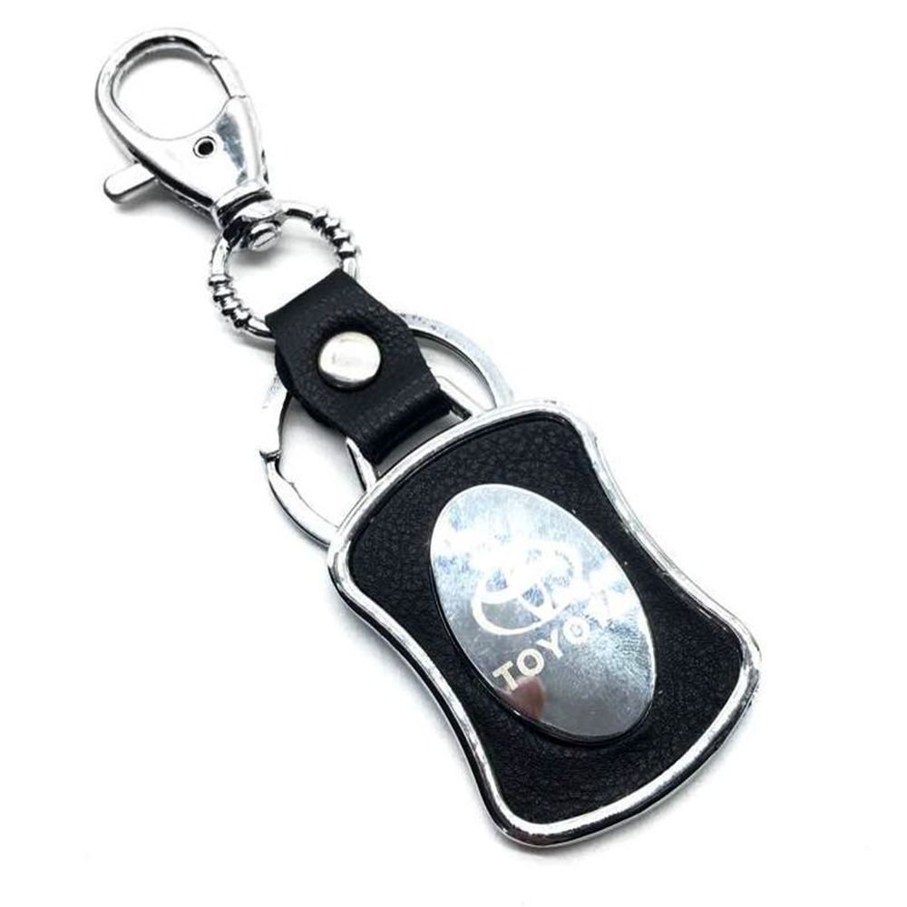Toyota logo key chain, metal key ring, key chain, unique and cool car key, car modification accessories details Picture