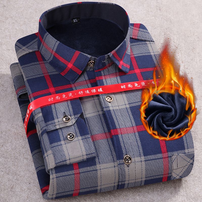 男装/加厚衬衫/时尚休闲产品图