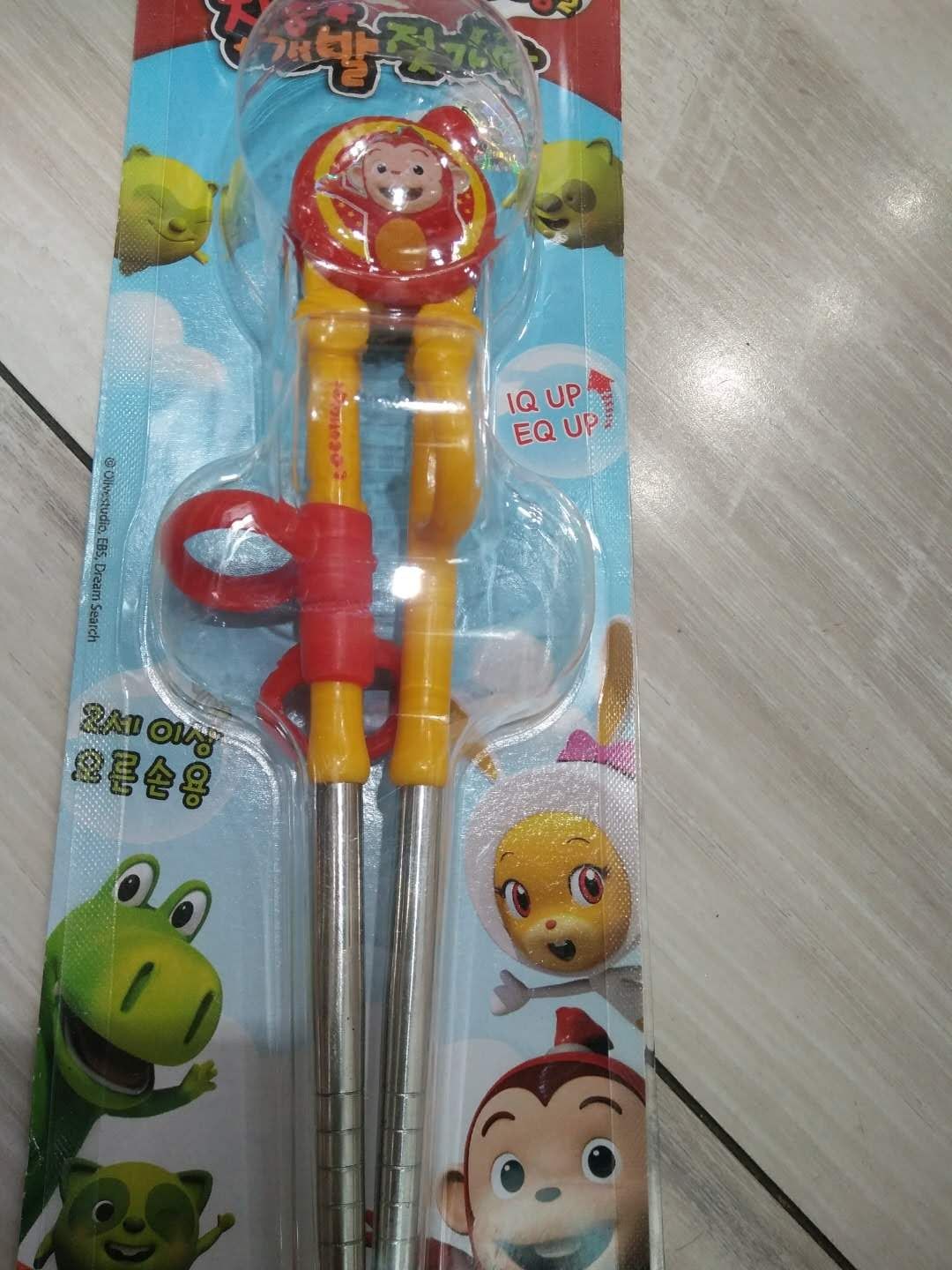 香肠猴学习筷子 不锈钢产品图