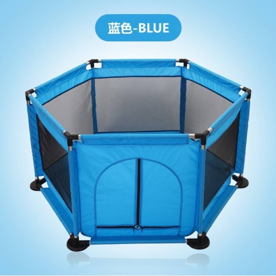 15741 Children's play fence Indoor playground climbing mat with ball Application Scenario