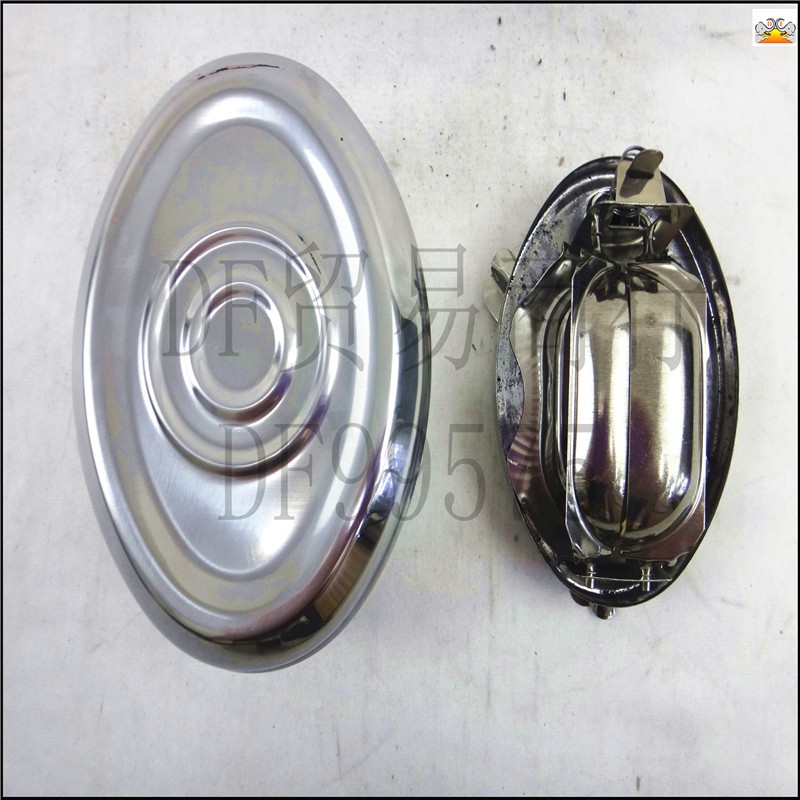 DF99577   自动关机烟灰缸 按压式烟灰缸 不锈钢烟灰缸 不锈钢内胆带盖时    DF TRADING HOUSE详情图3