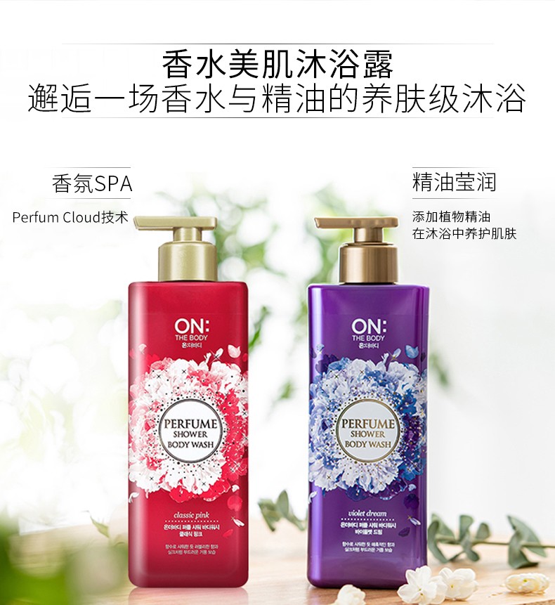 Anbaodi Guardian Love Perfumed Body Wash Specification drawing