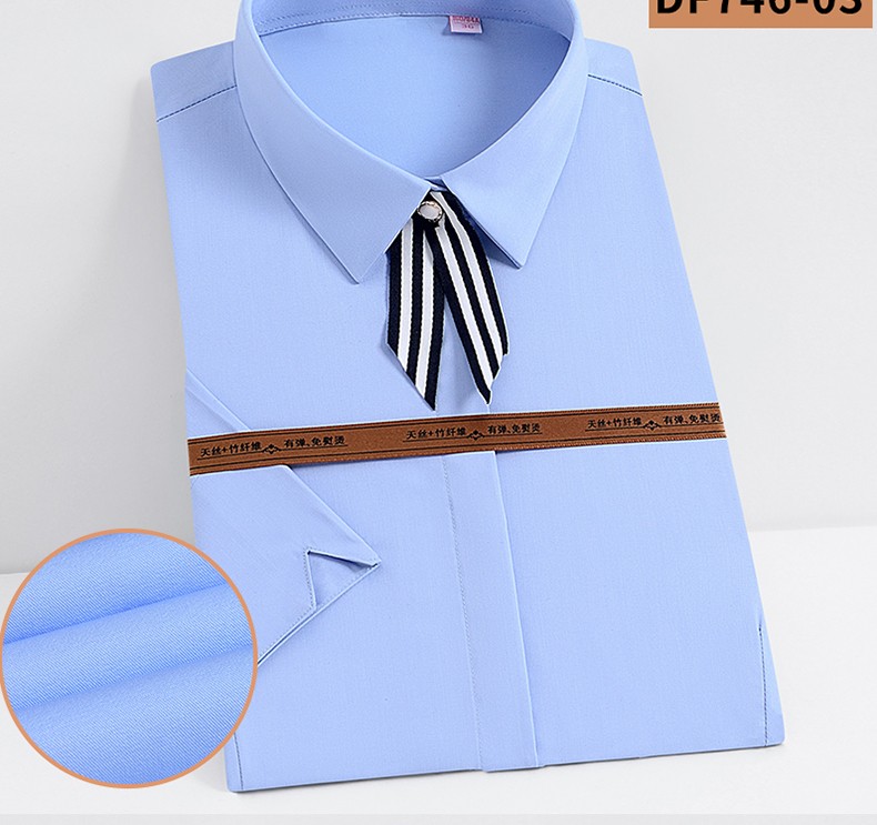 JK uniform basic style shirt, girls' school style autumn pointed-neck short-sleeved work uniform, Japanese-style jk shirt, ins class uniform detail image 11