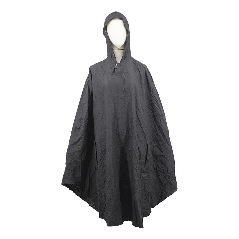 筒装自行车雨披轻薄款背部反光材料详情图1