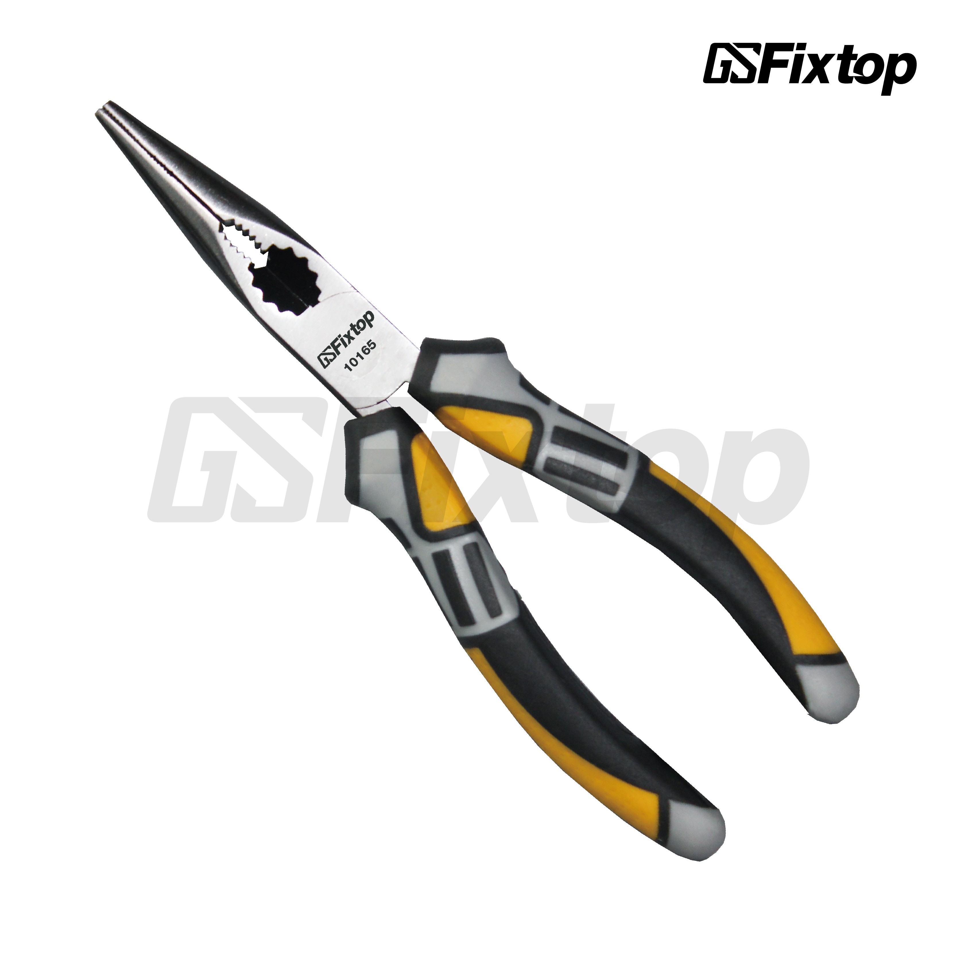 GSFixtop工具plier尖嘴钳新款偏心尖嘴钳钳子五金工具6寸150mm详情图1