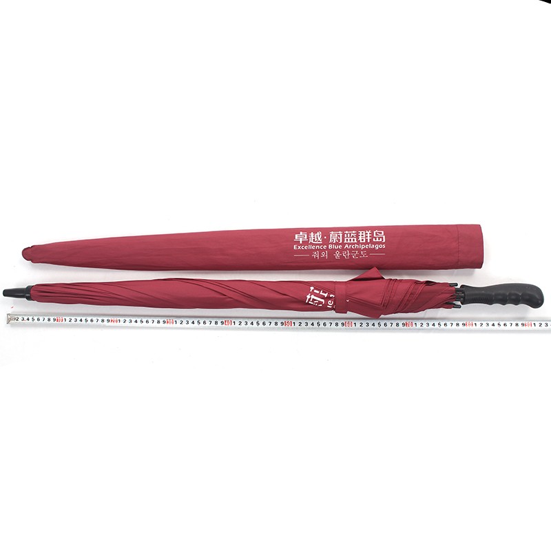 8P-0839 奇峰 高尔夫全纤维自动广告长伞详情图2
