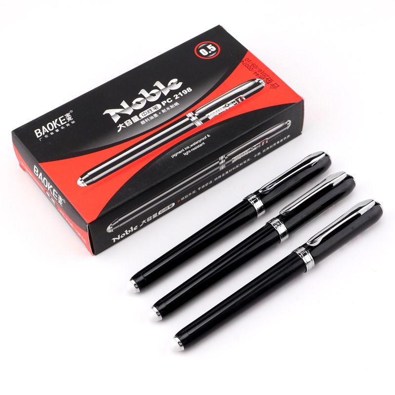 Baoke Neutral Pen PC-2198 High capacity Neutral pen for business signing