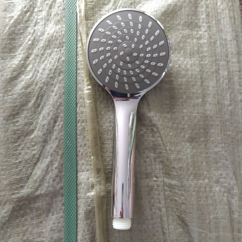 Electroplated fan blade showerhead, pressurized nozzle, handheld ABS showerhead, functional shower showerhead