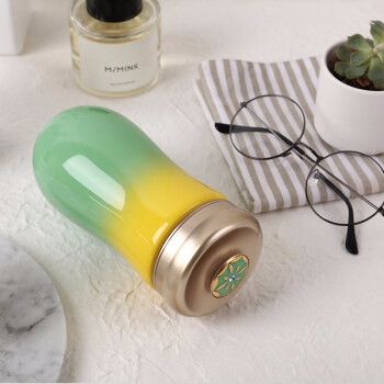 [dry tangxuan] porcelana viva dulce taza de cerámica con tazas de agua se puede personalizar de una sola capa 380ml Specification image