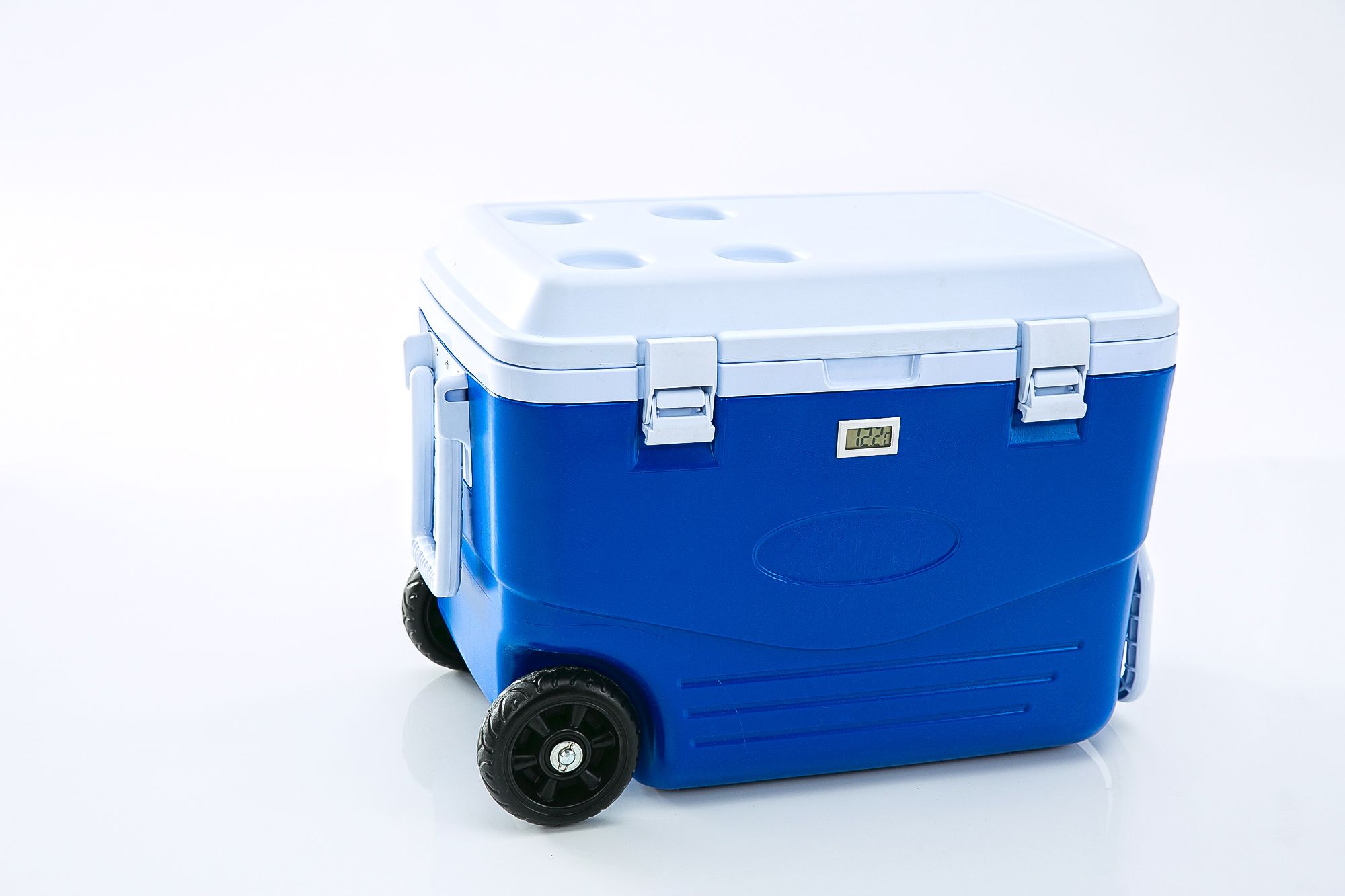 高品质50L带轮PU保温箱 药品冷藏 海钓箱 生鲜配送 疫苗冷链 冰桶