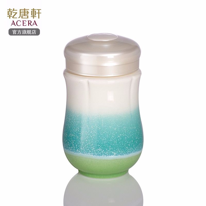 【乾唐轩】活瓷 快乐花仙子随身杯单层320ml  杯盖可定制产品图