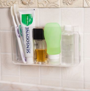 Storage and finishing boxes Miscellaneous finishing boxes Plastic storage boxes nail-free wall-mounted storage boxes without trace stickers