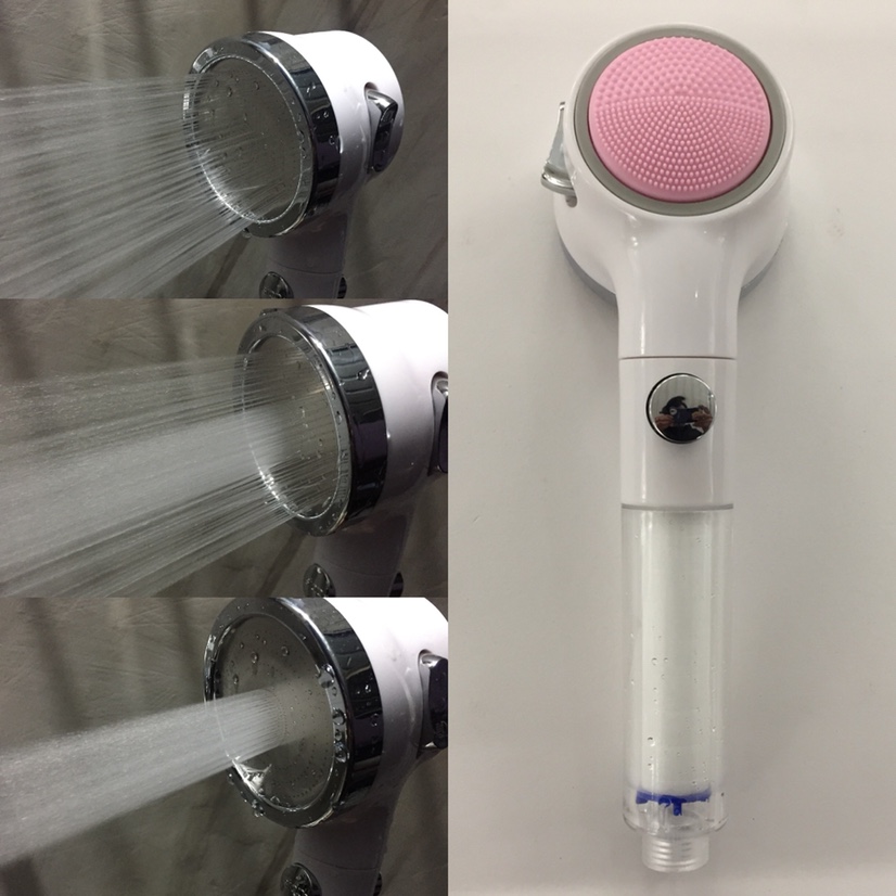 Factory direct sales with cash on delivery, pressure-increasing water-saving shower head, water purification, decontamination and chlorine removal nozzle, skin cleansing and facial cleansing shower head