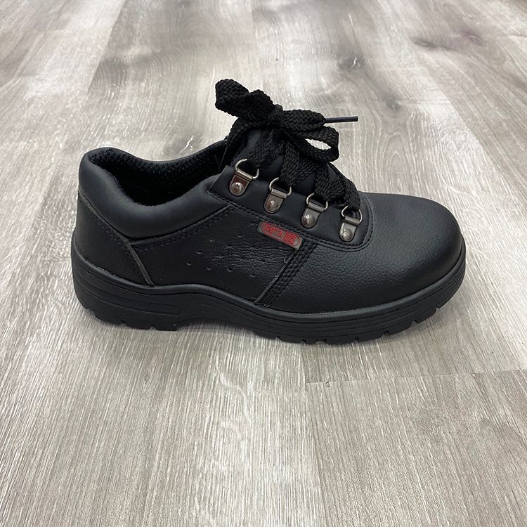 Men Safety Shoes PU Thick Bottom Work Safety Shoes产品图