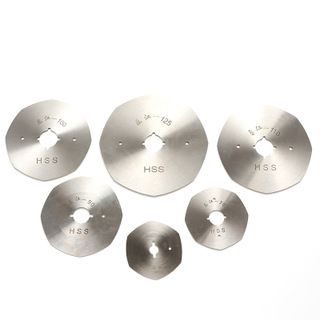 Factory direct sales of Fenggang's various specifications of round knives, high-speed steel cutting tables, round blades, white steel circular cutting tables, and large round knives