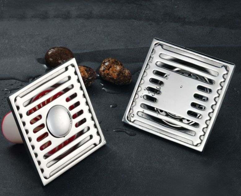 Stainless steel large-capacity kitchen sewer floor drain