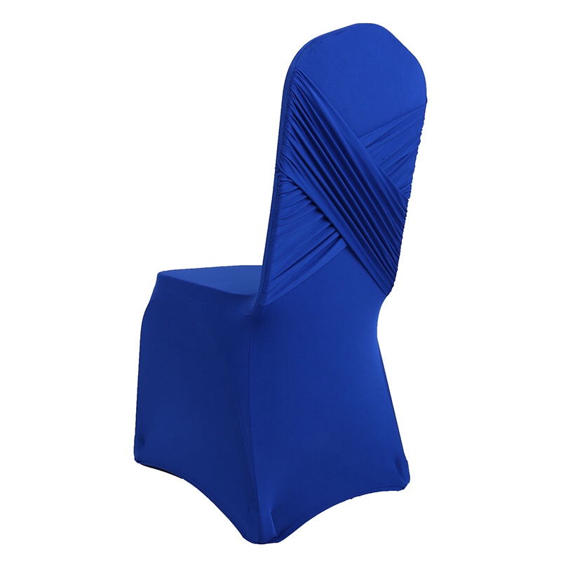 椅背交叉式弹力椅套酒店婚庆宴会活动全包椅子套颜色可定制详情图7