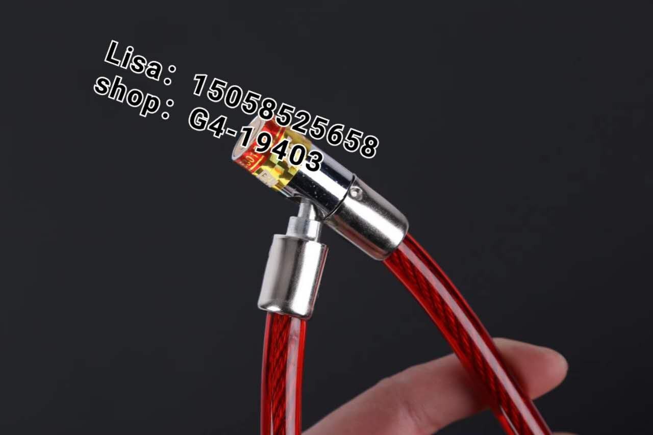 22*100钢丝锁 自行车锁 锁具详情图4
