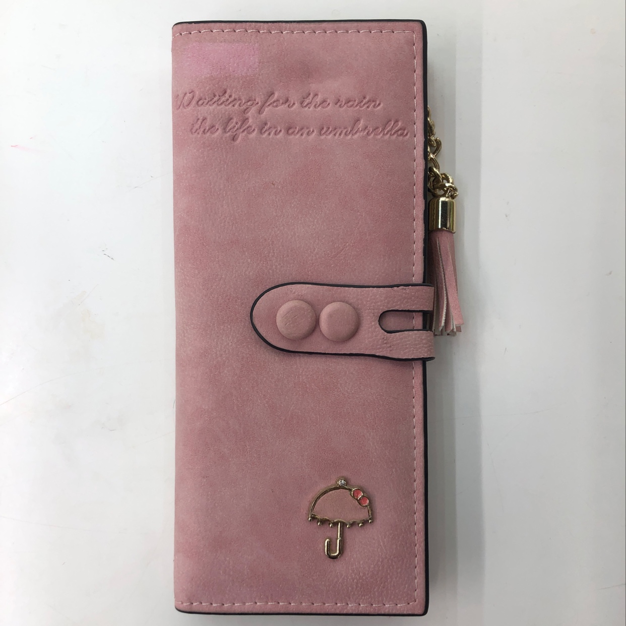 Small umbrella matte long purse thumbnail