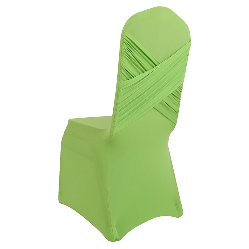 椅背交叉式弹力椅套酒店婚庆宴会活动全包椅子套颜色可定制详情图6