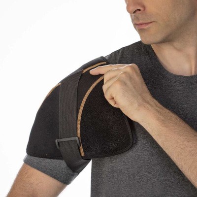 新款COPPER fit护肩带拉伤肩膀 冷热敷冰带运动护具护肩神器工具详情2
