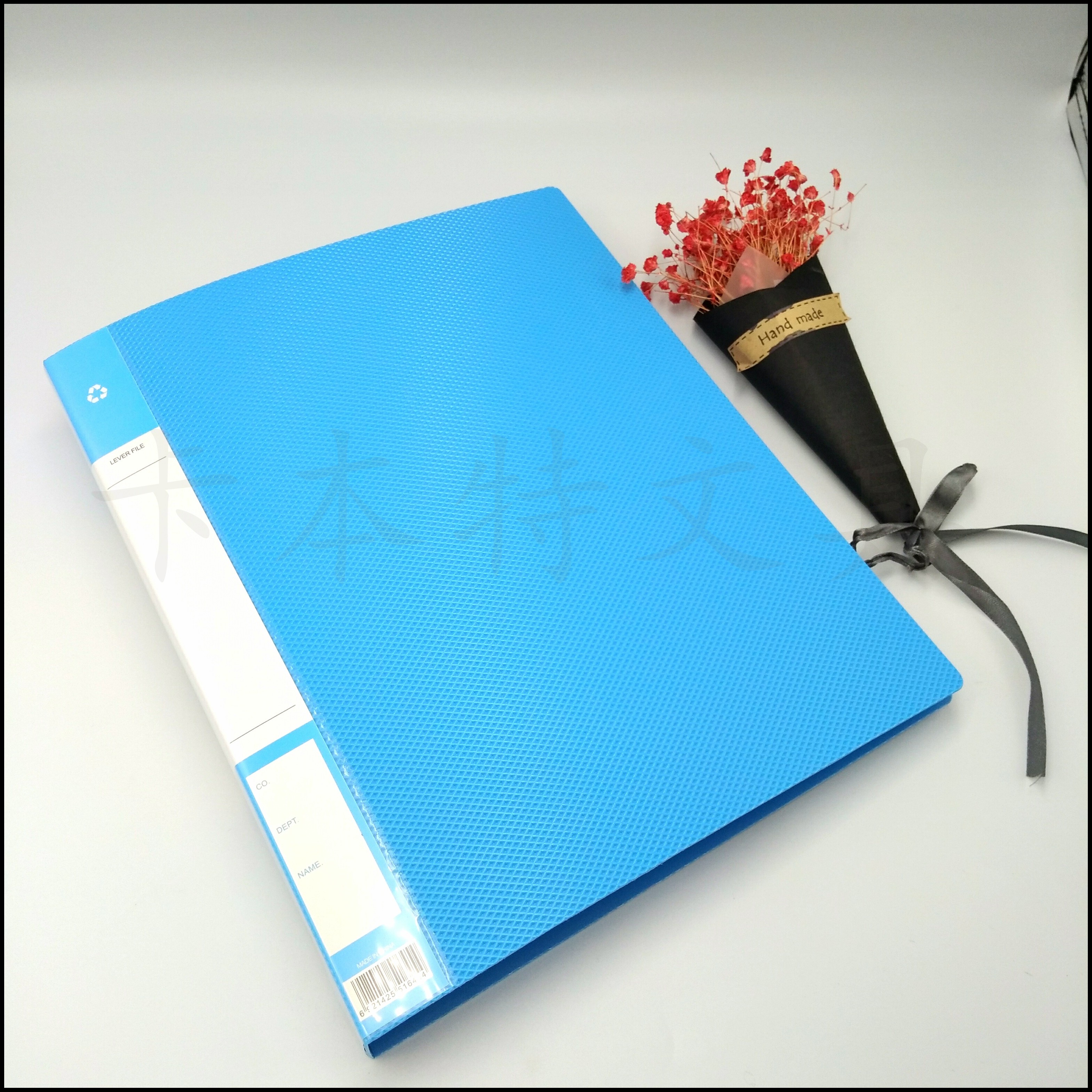 方格纹两孔孔夹 办公文件夹厂家直销 金属孔夹活页分类夹自产自销详情