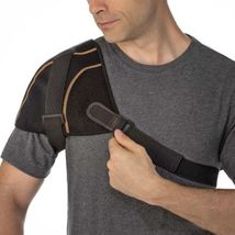 新款COPPER fit护肩带拉伤肩膀 冷热敷冰带运动护具护肩神器工具