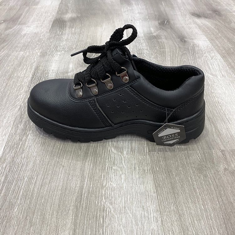 Men Safety Shoes PU Thick Bottom Work Safety Shoes细节图