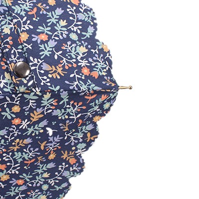 8P-0804 奇峰 小碎花花边小清新长伞详情图5