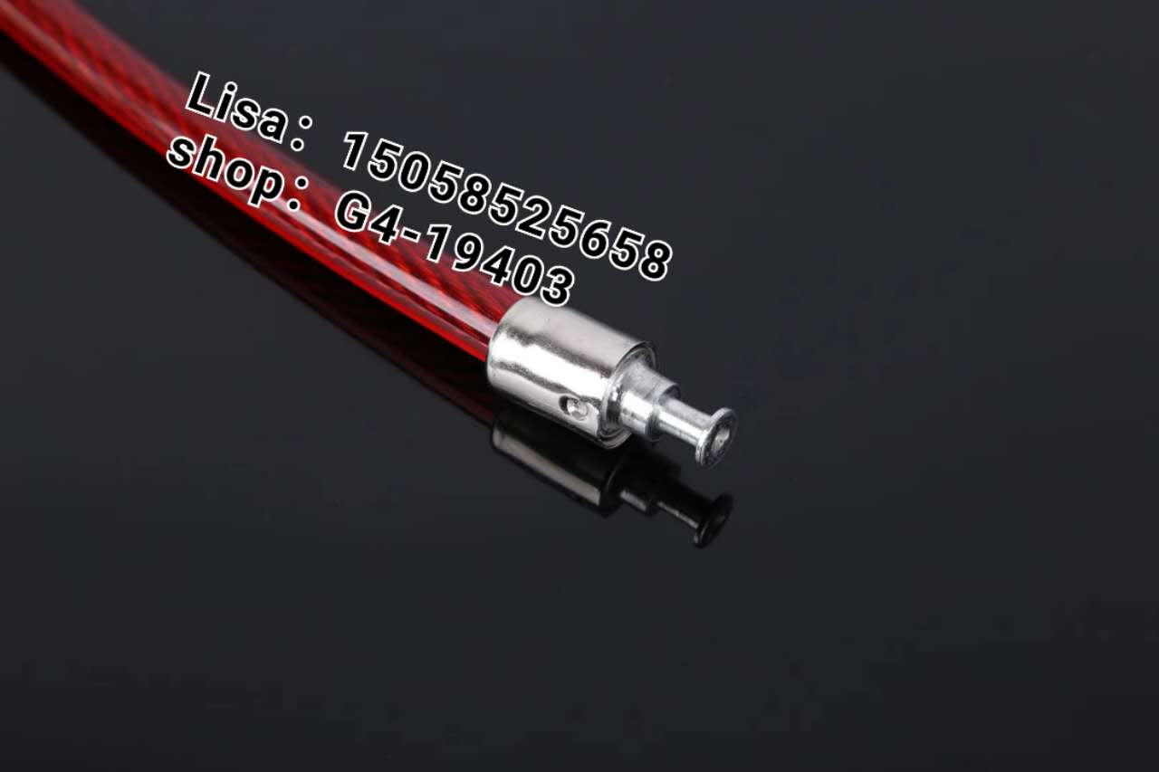 工厂直销 钢丝锁 21*80自行车锁细节图