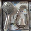 Handheld electroplated shower head, adjustable five-function shower head, vacuum-formed three-piece set undefined