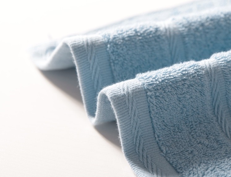 Solid color home high-end plain towel, household face wash and bath towel, all-cotton Morandi towel detail image 4